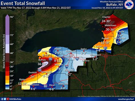 Weather &x27;Snow will be measured in feet, not inches&x27; Buffalo braces for a potentially dangerous storm The snowfall is expected to be at its greatest intensity between 7 p. . Snow storm weather forecast buffalo ny